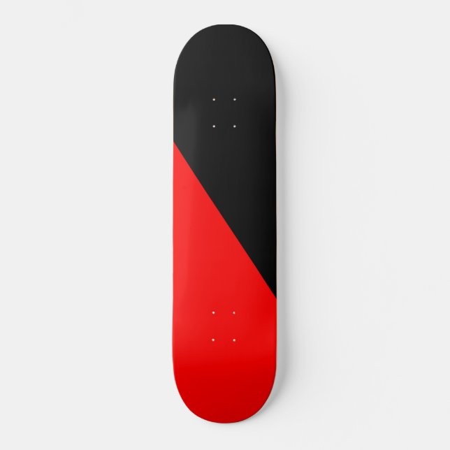 Skateboard Drapeau anarchiste (Anarchisme) (Recto)