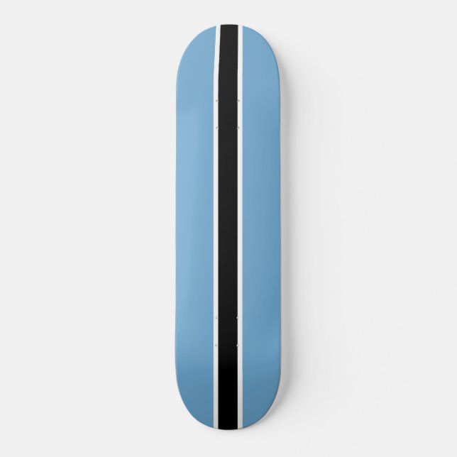 Skateboard Drapeau botswanais (Botswana) (Recto)