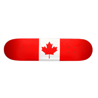 Skateboard Drapeau canadien