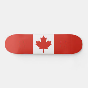Skateboard Drapeau canadien patriotique