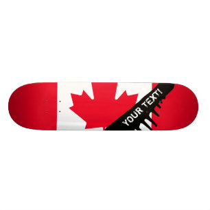 Skateboard Drapeau classique du Canada