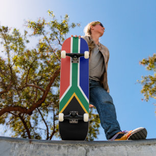 Skateboard Drapeau d'Afrique du Sud