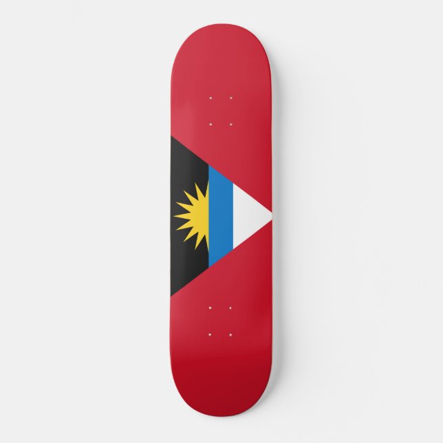 Skateboard Drapeau d'Antigua-et-Barbuda (Recto)