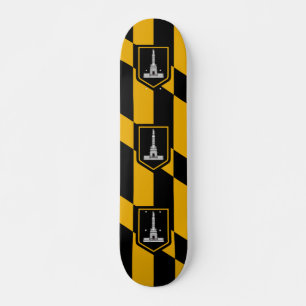 Skateboard Drapeau de Baltimore, le Maryland