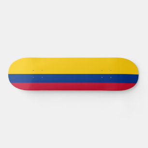 Skateboard Drapeau de Colombie