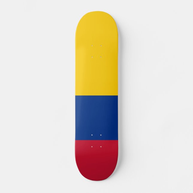 Skateboard Drapeau de Colombie (Recto)