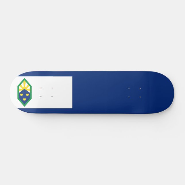 Skateboard Drapeau de Colorado Springs (Colorado City) (Horz)