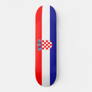 Skateboard Drapeau de Croatie