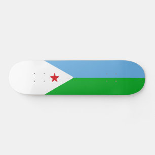Skateboard Drapeau de Djibouti