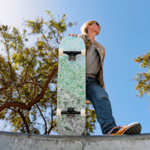 Skateboard Drapeau de fierté Autoromantique Trippy Boho Groov