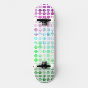 Skateboard Drapeau de fierté Toric abstrait boho éclectique G