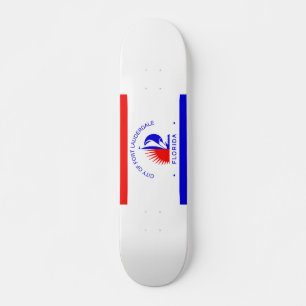 Skateboard Drapeau de Fort Lauderdale, Floride