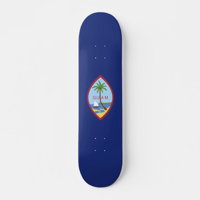 Skateboard Drapeau de Guam (Devant)