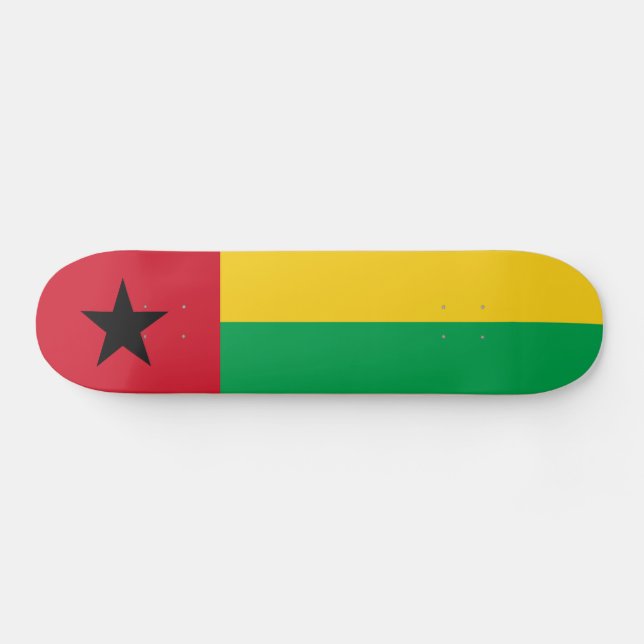 Skateboard Drapeau de Guinée-Bissau (Horz)