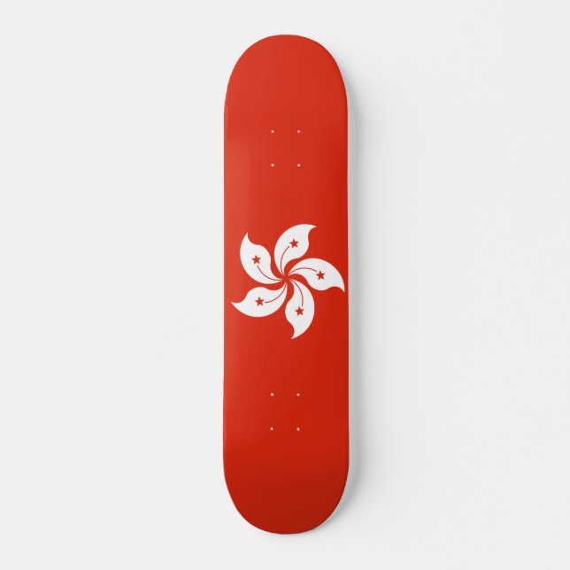 Skateboard Drapeau de Hong Kong (Devant)