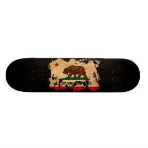 Skateboard Drapeau de la Californie