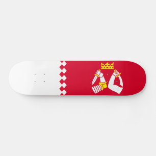 Skateboard Drapeau de la Carélie du Nord