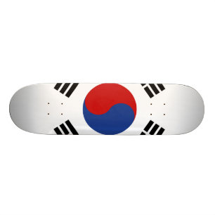 Skateboard Drapeau de la Corée du Sud