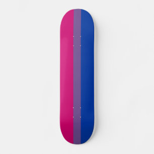 Skateboard Drapeau de la fierté bisexuelle