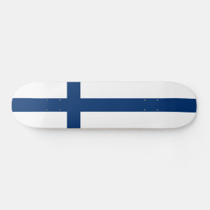 Skateboard Drapeau de la Finlande
