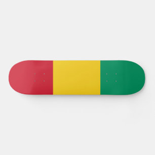 Skateboard Drapeau de la Guinée
