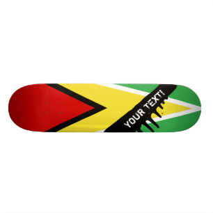 Skateboard Drapeau de la Guyane