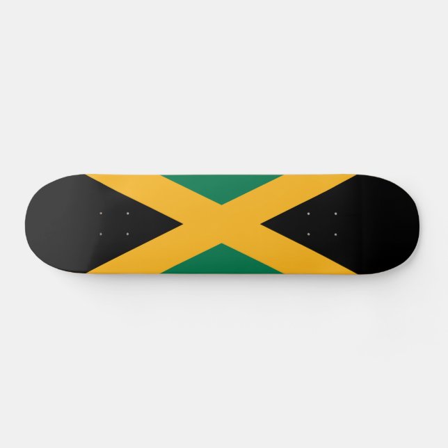 Skateboard Drapeau de la Jamaïque (Horz)
