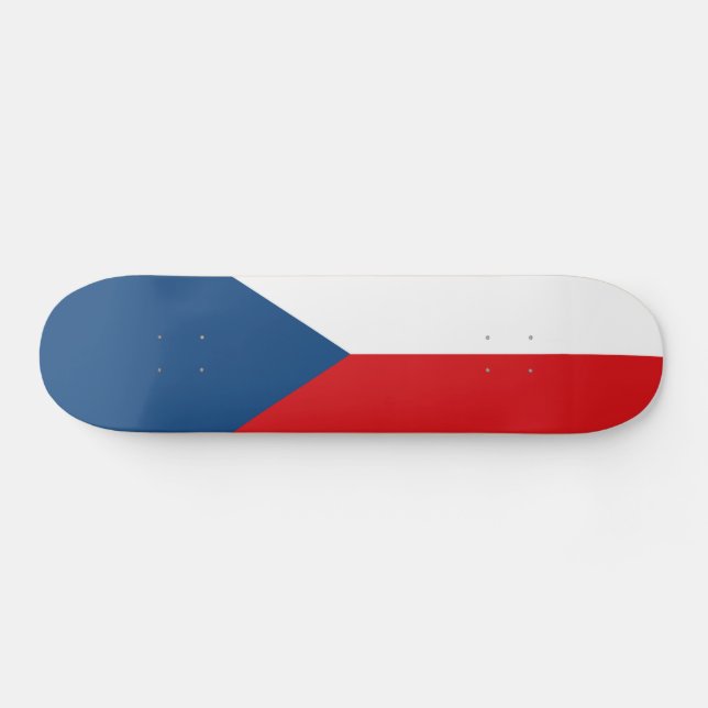 Skateboard Drapeau de la République tchèque (Horz)