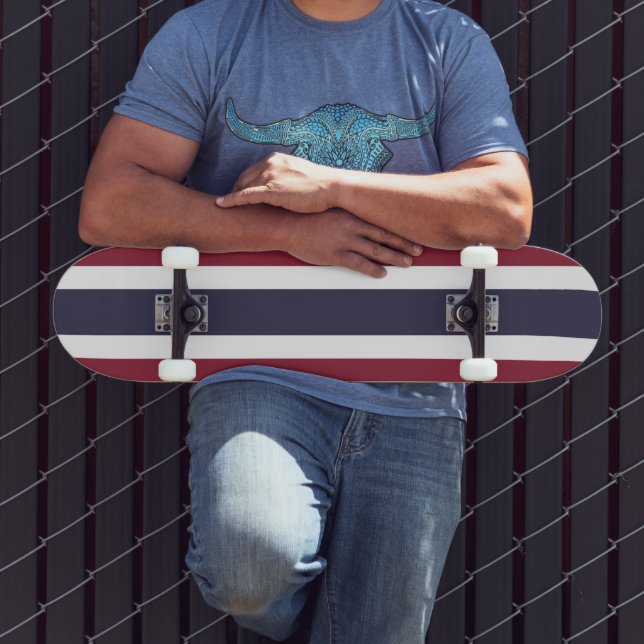 Skateboard Drapeau de la Thaïlande (Extérieur 3)
