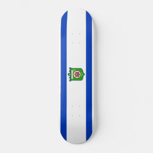 Skateboard Drapeau de la ville de Tel Aviv (Israël)