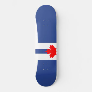 Skateboard Drapeau de la ville de Toronto (Canada)