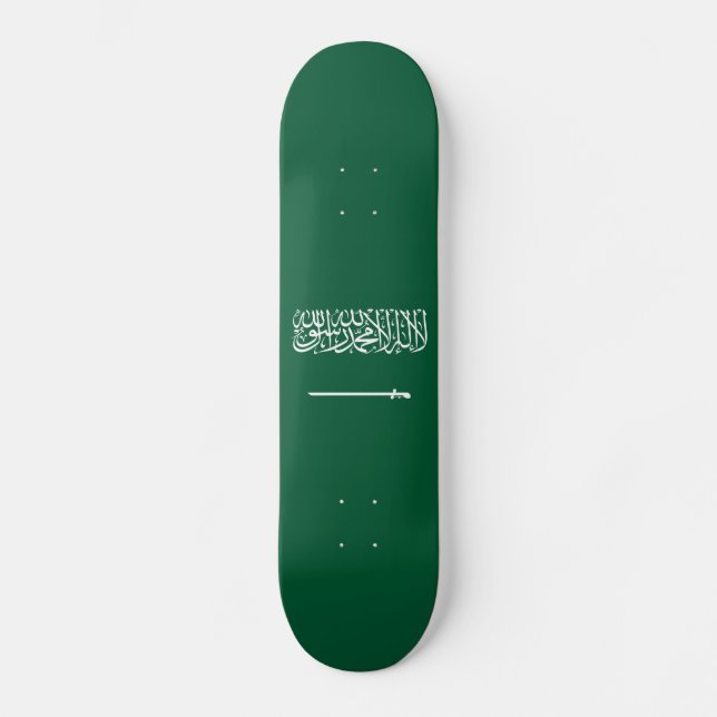 Skateboard Drapeau de l'Arabie saoudite (Recto)