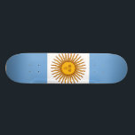 Skateboard Drapeau de l'Argentine<br><div class="desc">Drapeau officiel de l'Argentine.</div>