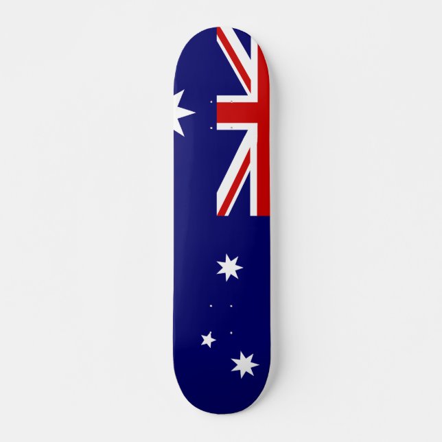 Skateboard Drapeau de l'Australie (Devant)
