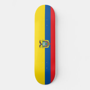 Skateboard Drapeau de l'Équateur