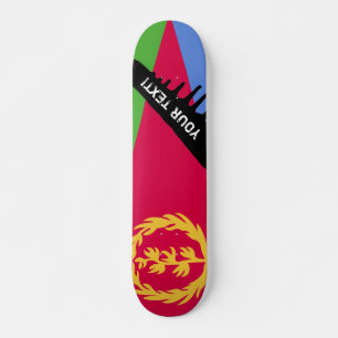 Skateboard Drapeau de l'Érythrée