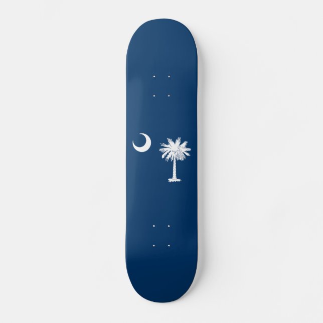Skateboard Drapeau de l'État de Caroline du Sud (Recto)
