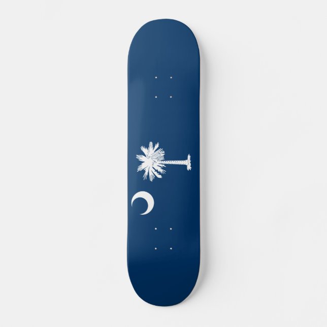 Skateboard Drapeau de l'État de Caroline du Sud (Recto)