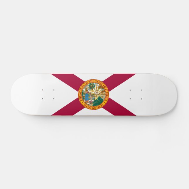 Skateboard Drapeau de l'État de Floride (Horz)