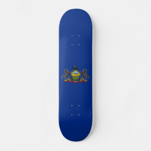 Skateboard Drapeau de l'État de Pennsylvanie