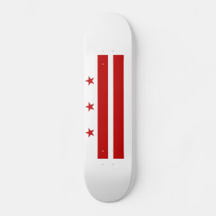 Skateboard Drapeau de l'État de Washington DC