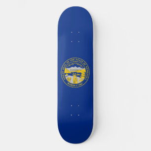 Skateboard Drapeau de l'État du Nebraska