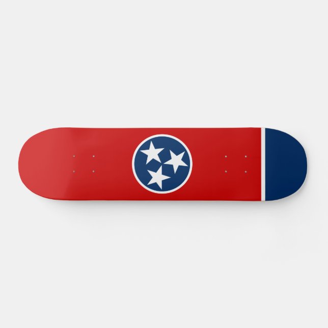 Skateboard Drapeau de l'État du Tennessee (Horz)