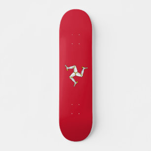 Skateboard Drapeau de l'île de Man