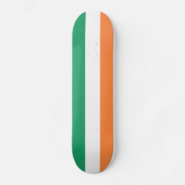 Skateboard Drapeau de l'Irlande (Recto)