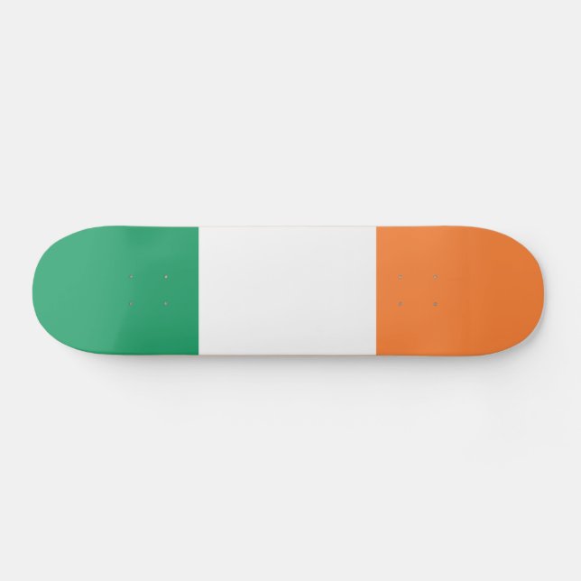 Skateboard Drapeau de l'Irlande (Horz)