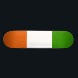 Skateboard Drapeau de l'Irlande<br><div class="desc">Drapeau de l'Irlande. Grand drapeau de l'Irlande de qualité. Nous avons d'autres produits de cadeau de l'Irlande,  chemises de l'Irlande avec des copies d'avant et de dos,  des tasses de l'Irlande,  des cartes de l'Irlande et beaucoup plus pour l'Irlande</div>