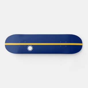 Skateboard Drapeau de Nauru