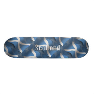 Skateboard Drapeau de ondulation de l'Ecosse