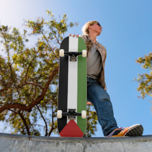 Skateboard Drapeau de Palestine